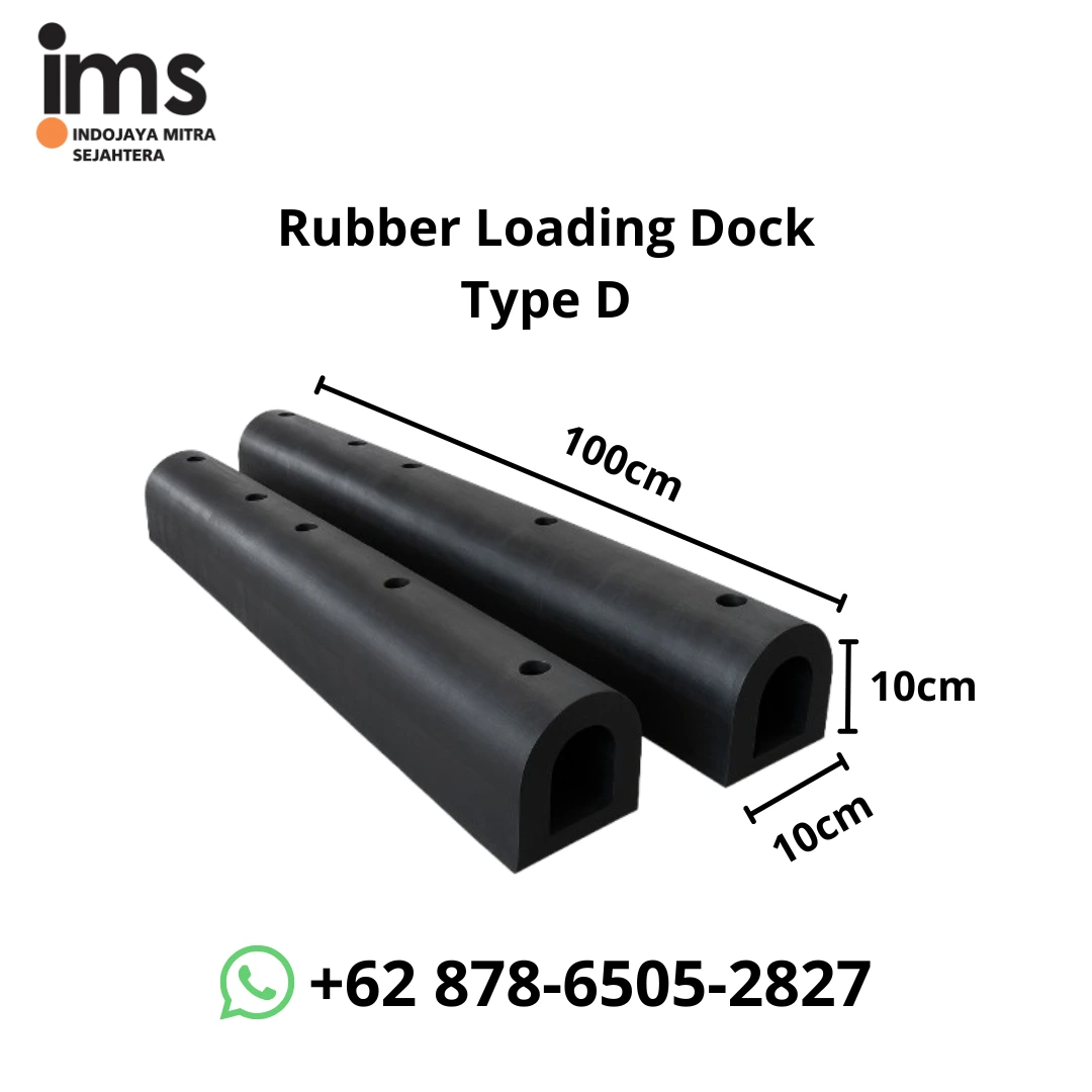 rubber-loading-dock-type-d-indojaya gambar ilustrasi rubber loading dock type d